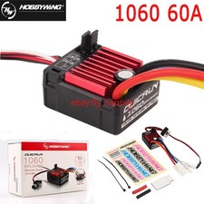 Hobbywing QUICRUN 1060 60A 2 3S Brushed ESC 1/10 1/12 RC Car Sport BEC 5V/2A New