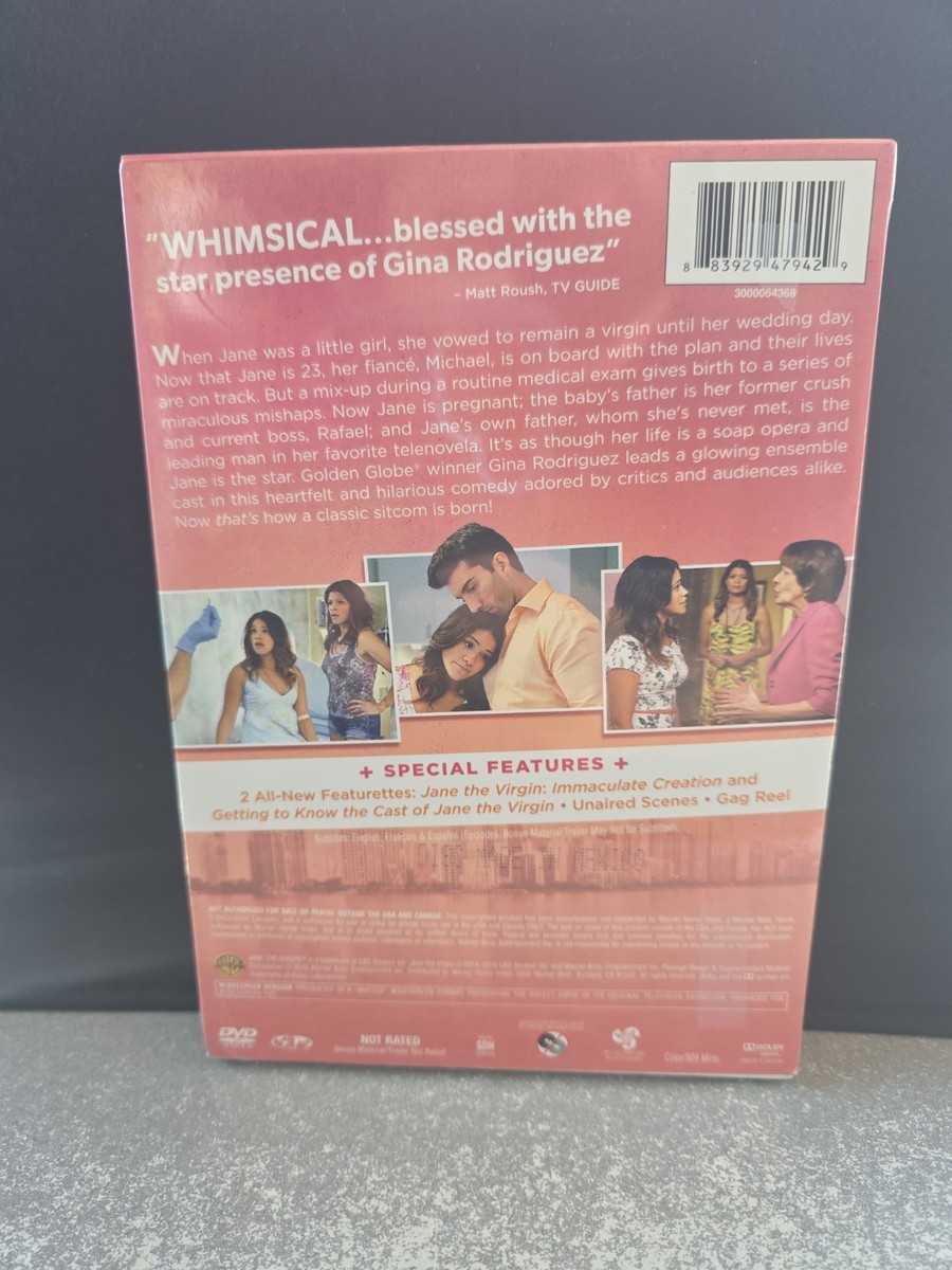 Jane the Virgin: The Complete First Season (DVD, 2015, 5-Disc Set