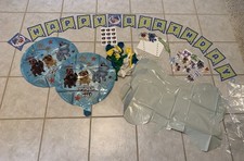 Disney Puppy Dog Pals Birthday Set. Ballons (Mylar/Latex) Banner, Cupcake Tops