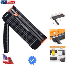 Paper Cutter - A4 Paper Craft Cutter with Security Blade for Cut Gift Card, C...