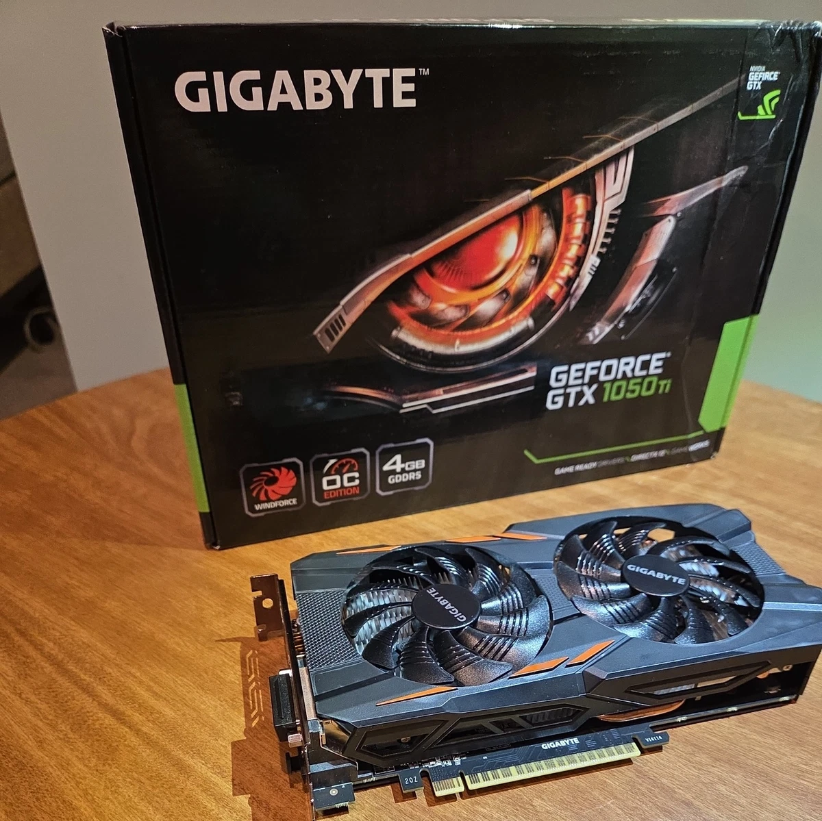 GIGABYTE NVIDIA GeForce GTX 1050 Ti NVIDIA Computer Graphics Cards