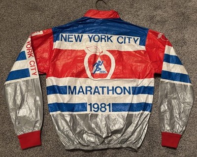 Vintage Rare 1981 - New York City Marathon Windbreaker Jacket - Unisex Medium