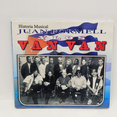 Juan Formell Y Los Van Van Historia Musical CD Zebra Records Salsa Songo New
