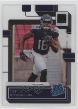 2022 Panini Clearly Donruss Rated Rookie Treylon Burks #62 12d4