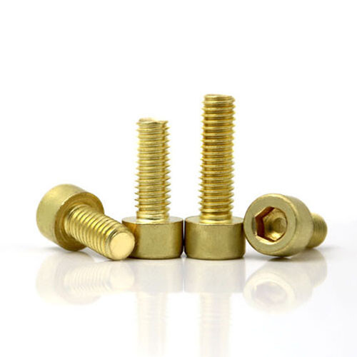 M2 M2.5 Brass Hex Socket Screw Allen Cup head Bolts 4-16mm Length Screws - Picture 1 of 5