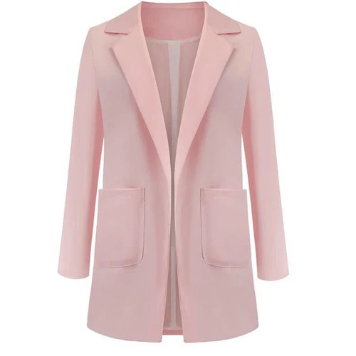 Damenoberteile Anzug Blazer Anzugjacke Damen formell schmal Mantel Cardigan Oberbekleidung - Bild 11 von 29