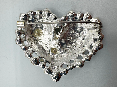 T9-2496 BROOCH SILVER PIN 1.8