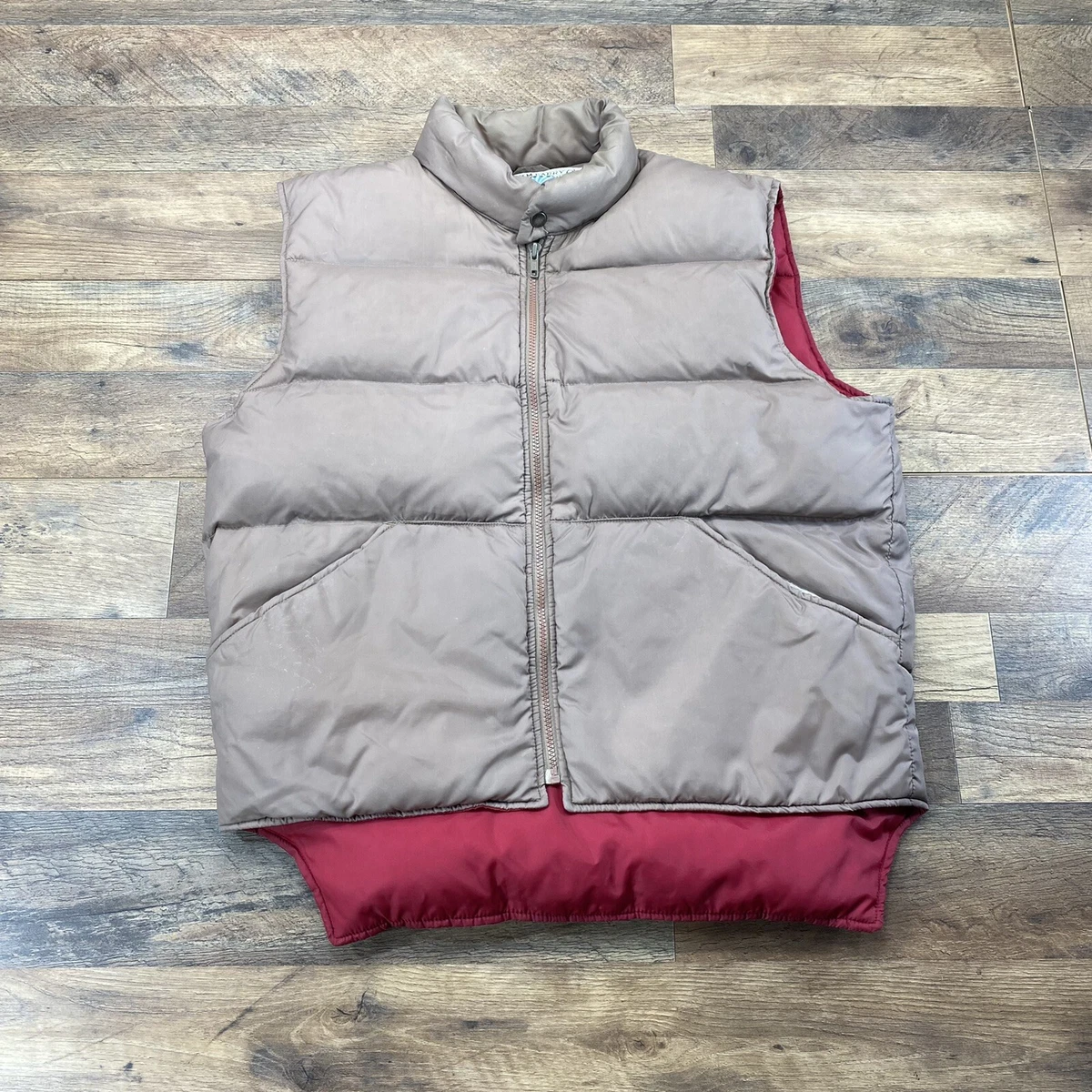 Rust 2025 puffer vest