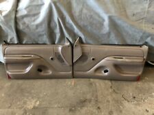 1992-97 Ford F150 F250 F350 Bronco Türpanele Türpappen Door Panels Beige Tan 1992-97 Ford F150 F250 F350 Bronco Türpanele Türpappen Door Panels Beige Tan