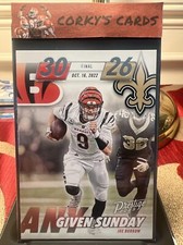 Joe Burrow 2023 Panini Prestige Football #AGS-6 Any Given Sunday Insert Bengals 