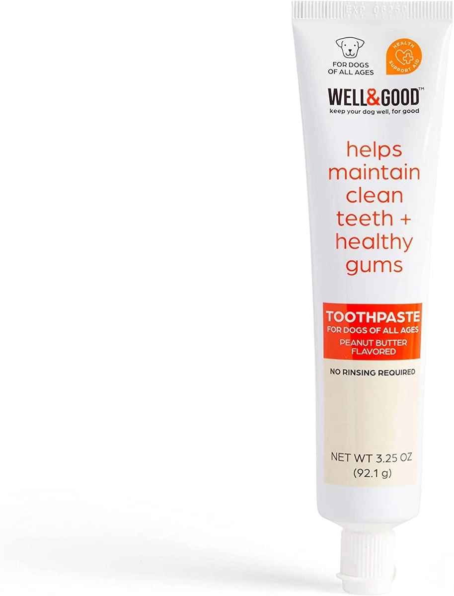Well & good toothpaste for clearance dogs