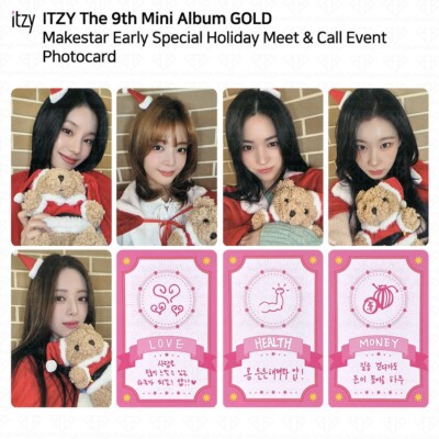 ITZY GOLD Makestar Early Special Holiday Meet&Call Event Benefit