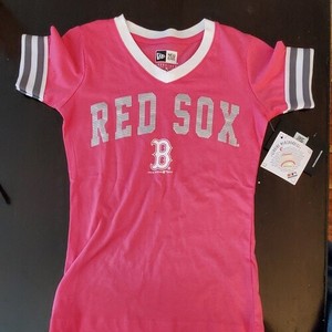 pink boston red sox shirt
