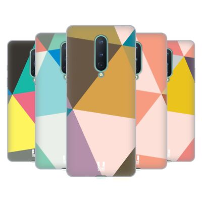 HEAD CASE DESIGNS PRISMATIC TRIANGLES SOFT GEL CASE FOR GOOGLE ONEPLUS PHONES