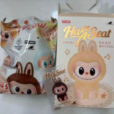 THE MONSTERS LABUBU DUODUO Have a Seat Plush Doll POP MART