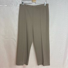 Vintage wide leg taupe trousers