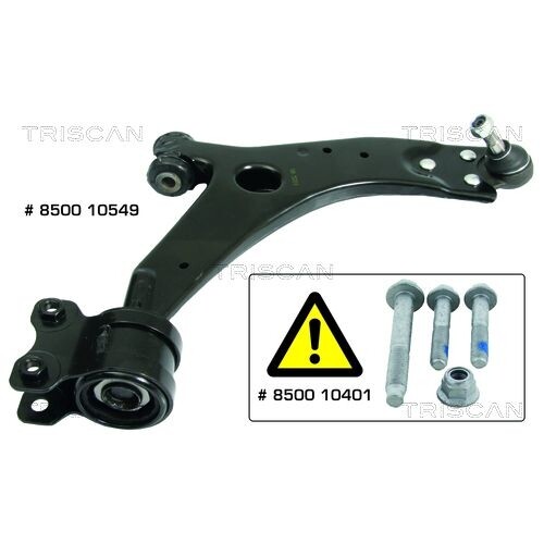 Lenker, RadaufhäNgung Triscan 8500 10549 FüR Ford Volvo, Vorderachse Rechts-image