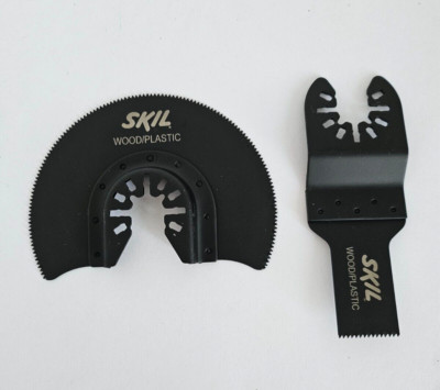 SKIL Set mit 2 Multifunktionswerkzeug  Segmentsägeblatt Tachsägeblätt