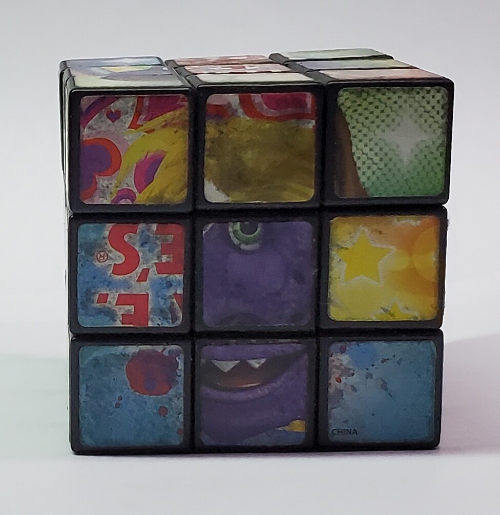 Vintage Chuck E. Cheese Rubik's Cube Puzzle Game HTF | eBay