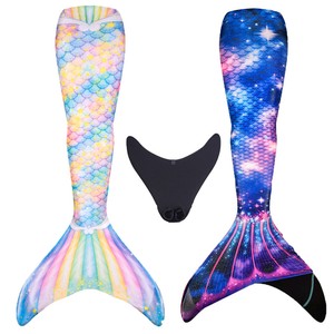 mermaid tail and swimsuit
