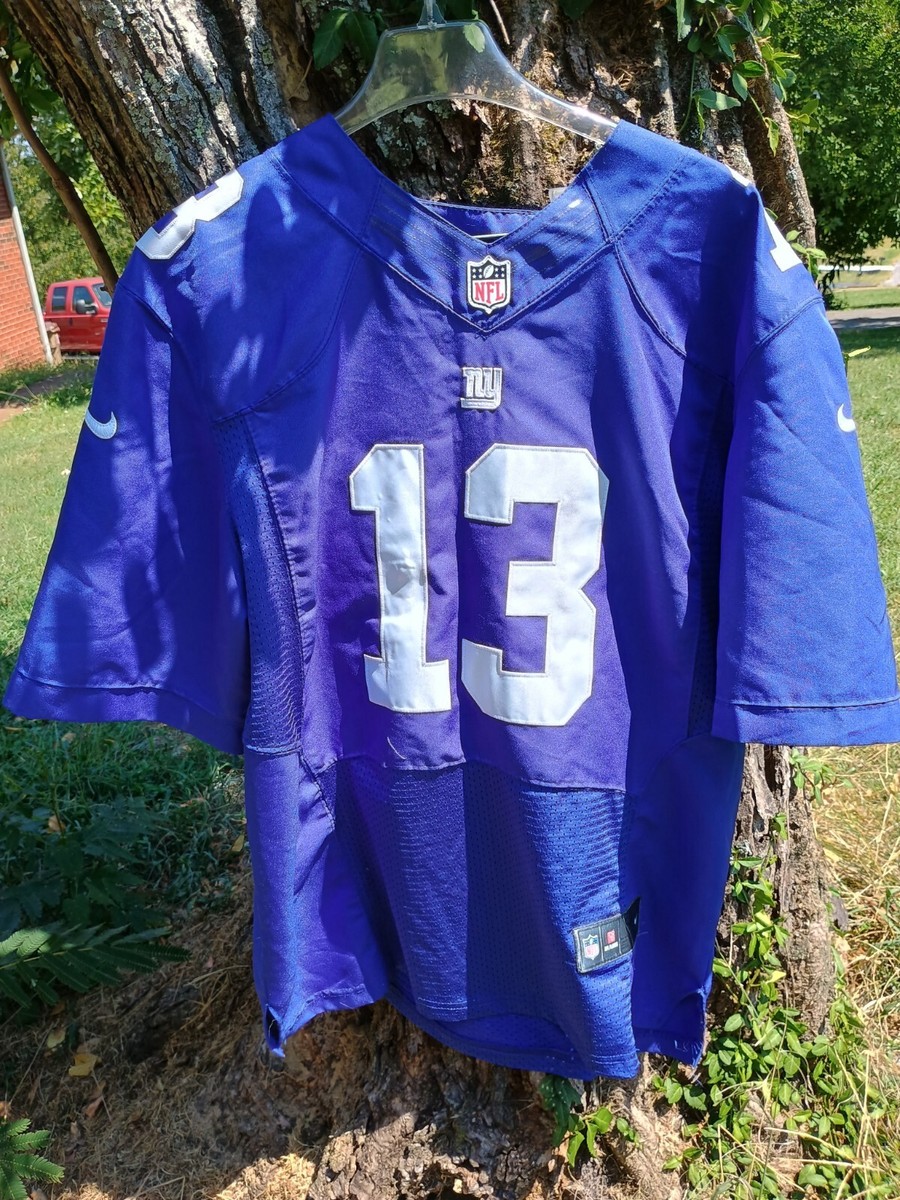 Nike NFL New York Giants Odell Beckham Jr Mens Jersey Large Blue