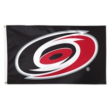 Bandera negra memorable del equipo de hockey Carolina 3x5 pies decoración de pared huracanes pancarta
