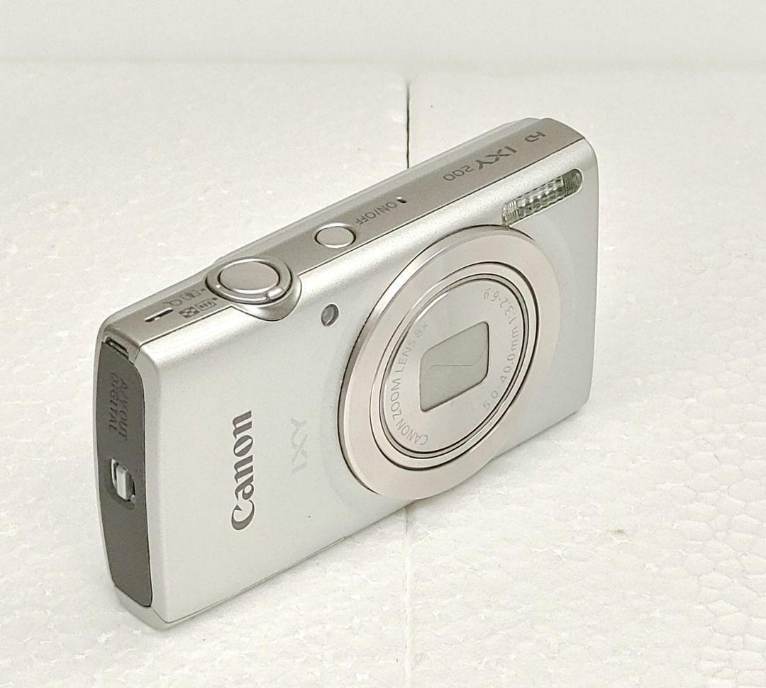 Canon IXY200 Compact Digital Camera Optical 8X Zoom Silver Tested Working