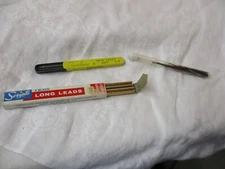 Vintage 3 Scripto Sheaffer's & Miscellaneous Pencil Leads original containers