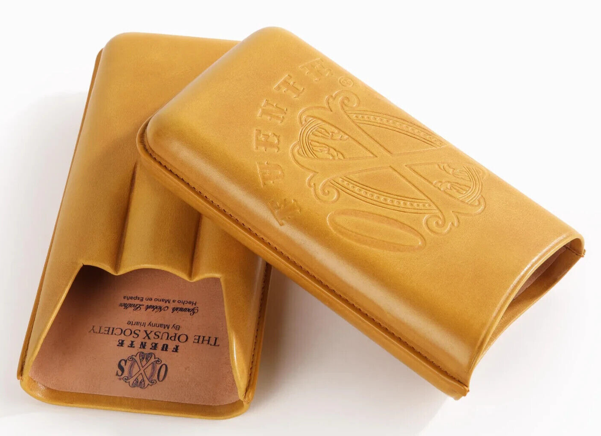 OPUS X SOCIETY ARTURO FUENTE DON CARLOS SPANISH NOBUK LEATHER