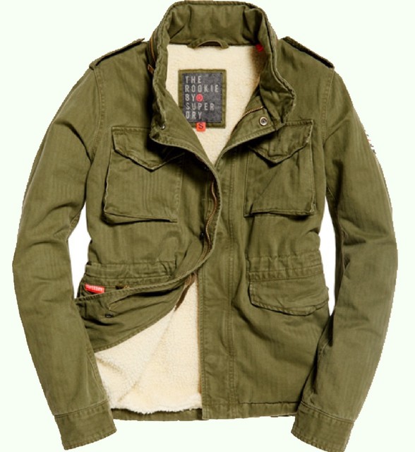 superdry jacket khaki