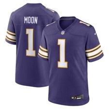 Minnesota Vikings Warren Moon Nike Purple Classic 2025 Retired NFL Game Jersey