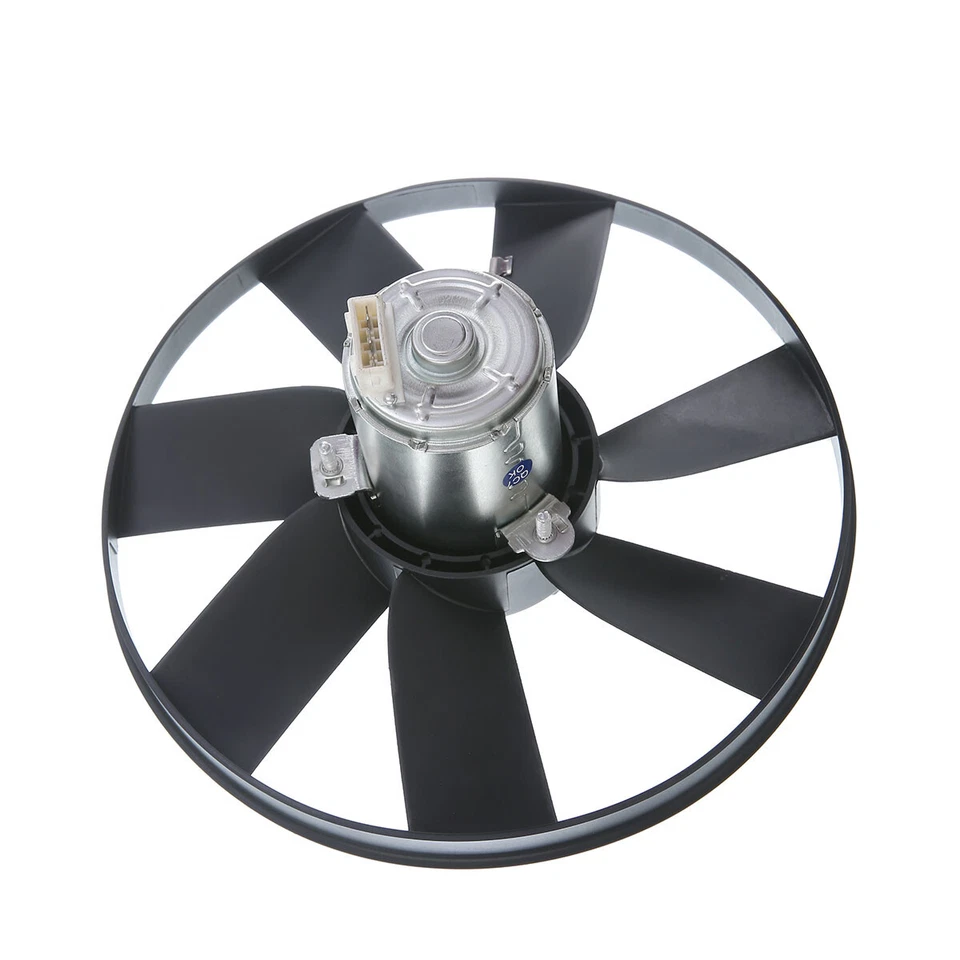 Conjunto de ventilador de refrigeración de radiador de CA con motor para Volkswagen Golf 93-98 Jetta 90-97 Foto 4 de 4