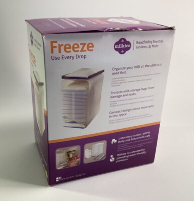 Fairhaven Health Milkies Freeze Breast Milk Organizer Breast Milk Storage *EUC*