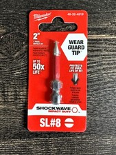 Milwaukee 48-32-4919 SHOCKWAVE  Impact Duty  2" 8 Slotted
