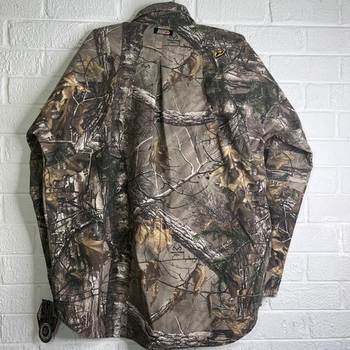 Scent Shield Recon System Layer One Camo Hunting Shirt Mens Size 2XL Real Tree - Picture 7 of 12