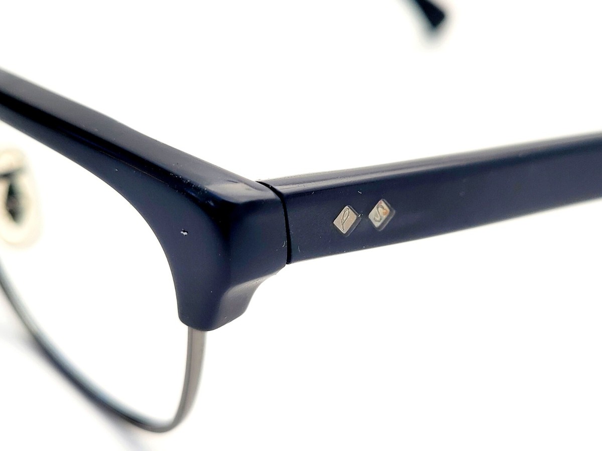 Paul Smith Vintage Clubmaster Black & Silver Eyeglasses