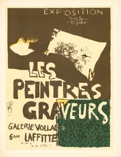 1952 Lithograph "Les Peintres Graveurs" after Bonnard