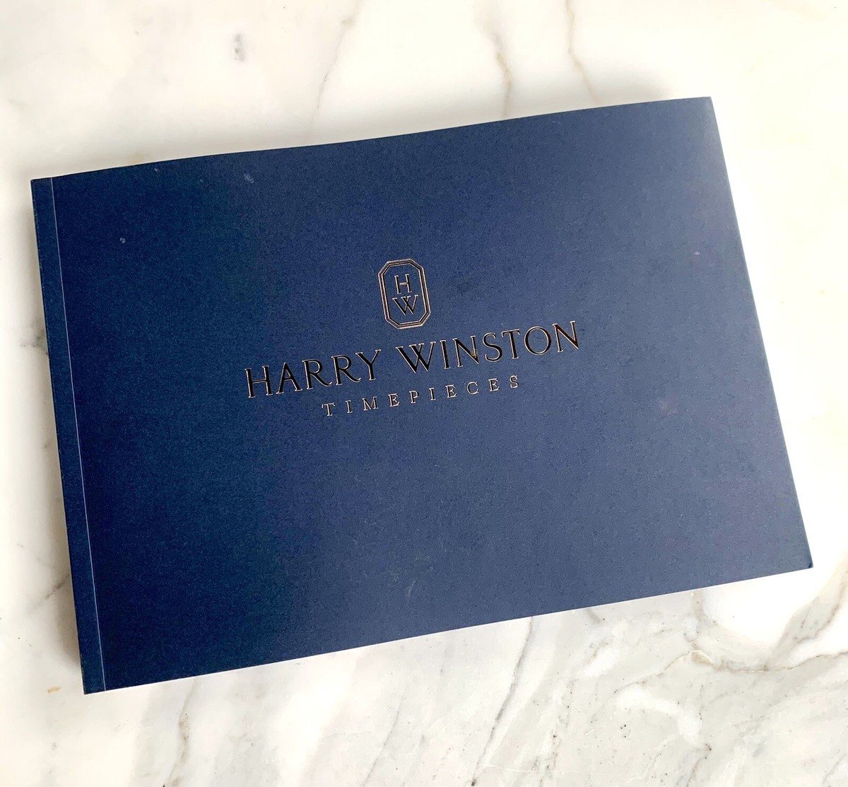 HARRY WINSTON TIMEPIECES BOOK FULL COMPLETE CATALOGUE THICK