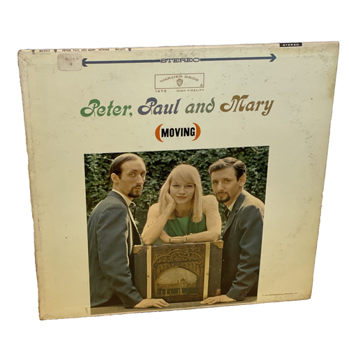 Peter, Paul And Mary (Moving)(Vinyl, 1963) Warner Bros WS 1473 VG LP Record