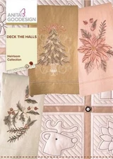 Deck the Halls Anita Goodesign Embroidery Machine Design CD NEW