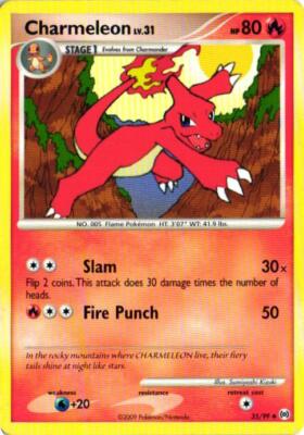2009 Pokemon Card Charmeleon 35/99 | eBay