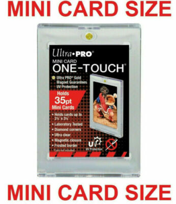 Ultra PRO 35PT 6-Card Black Border UV ONE-TOUCH Magnetic Holder