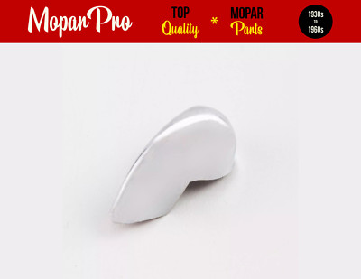 1948-1951 DODGE TRUCK B2B B2C B3C NEW WINDSHIELD WIPER KNOB CHROME 3/4 TON