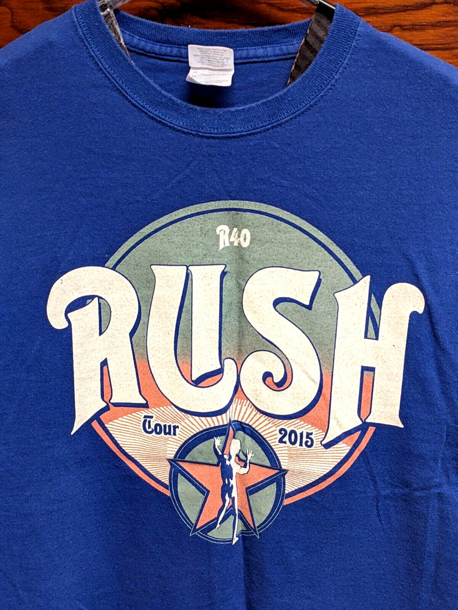 RUSH R40 2015 tour Tシャツ Lsize 黒 100%コットン Rush R40 2015 Tour [3XL] US T-shirt — RareVinyl.com
