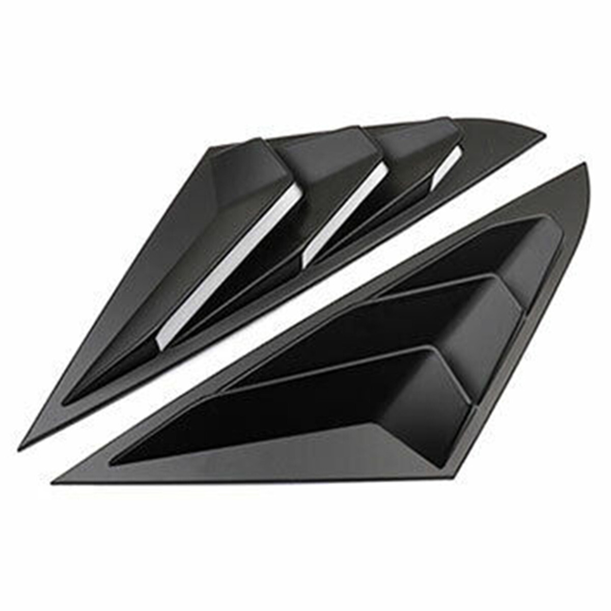 Cubierta de cuarto de persiana de ventana de ventilación lateral trasera de coche apta para Hyundai Sonata 2020-2023