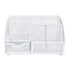 Exerz Desk Organiser / Mesh Desk Tidy / Pen Holder / Multi functional Organizer 