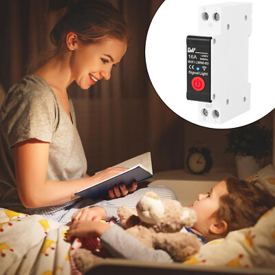 WIFI Smart Leistungsschalter Smart Life Timer Fernbedienung Wireless Schalter