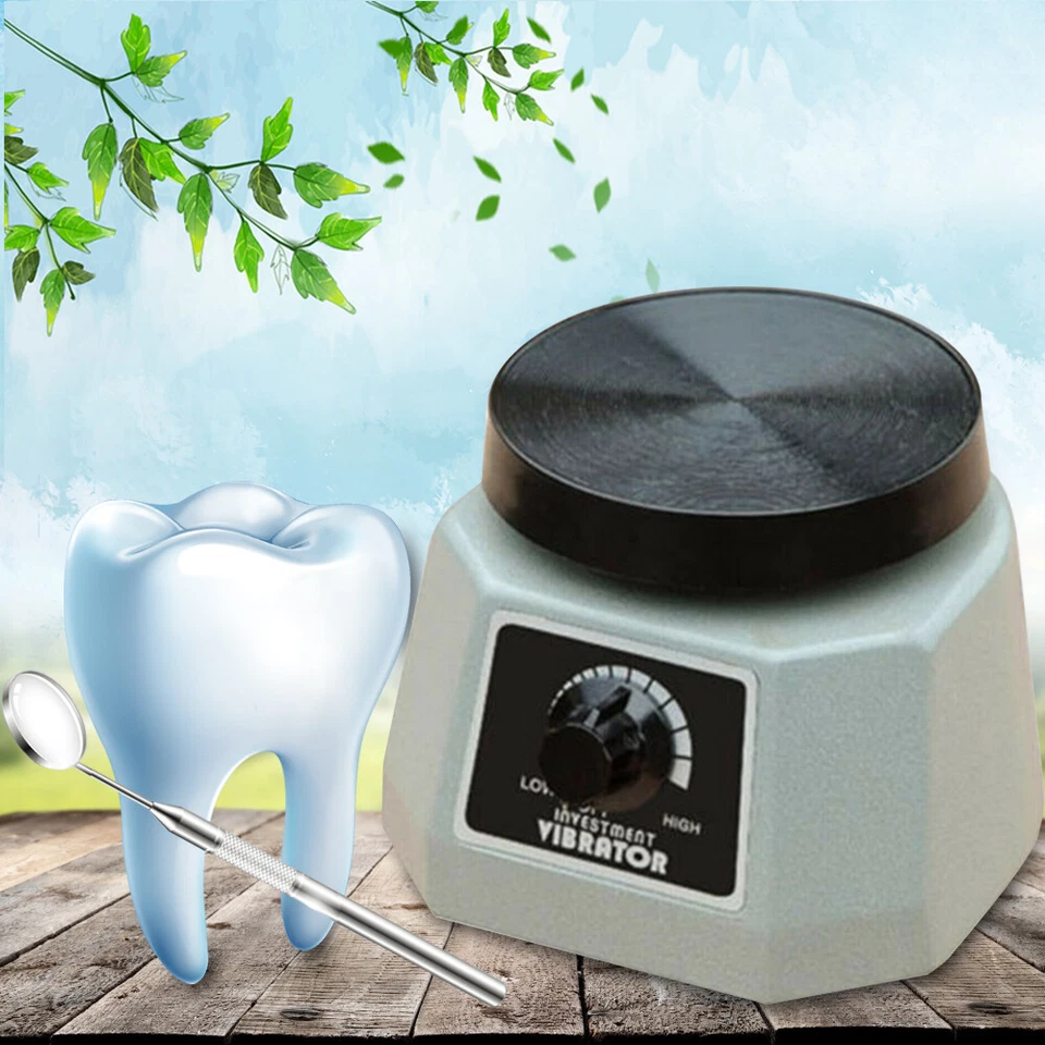 Equipo vibrador oscilador modelo coctelera cuadrada/redonda de laboratorio dental EE. UU. Foto 3 de 4