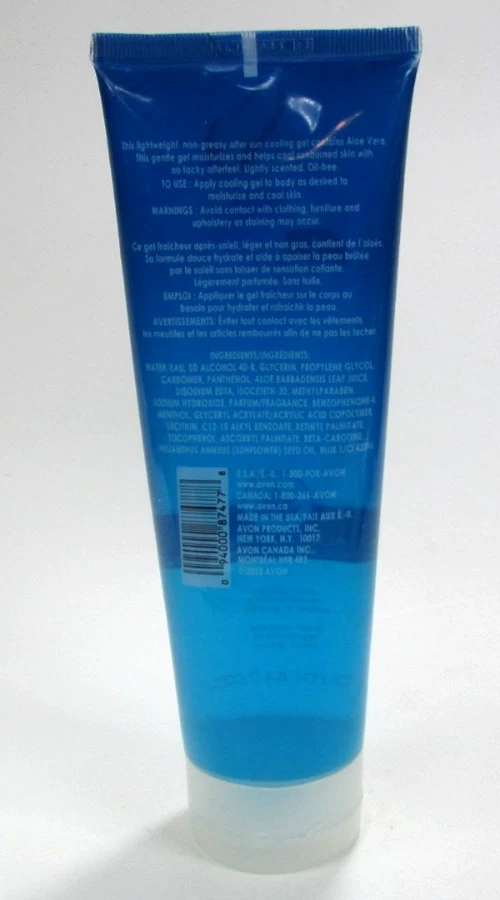 2013 Avon солнца + охлаждения после солнца алоэ льда гель большой 8,4 жидк. унц. В заводской упаковке - Изображение 2 из 4