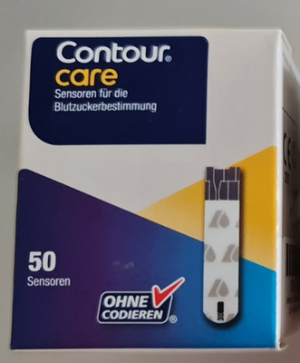 Contour Care  Blutzucker-Teststreifen - 50 Stück